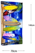 Πετσέτα θαλάσσης 140x70cm - Beach towel