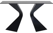 Κονσόλα Gloria Κεραμική Μαύρη 140x45x81 εκ - Μαύρο