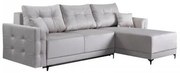 ΓΩΝΙΑΚΟΣ ΚΑΝΑΠΕΣ ΚΡΕΒΑΤΙ Smak ΜΠΕΖ ΧΡΩΜΑ 266x175x83εκ 21044947