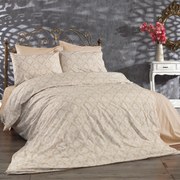 Σεντόνια Μονά (Σετ) Dimcol Οφηλία 275 Beige