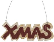 Χριστουγεννιάτικο Στολίδι Ξύλινο 16.5x6cm 176606