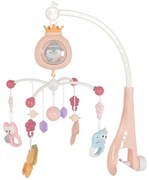 MONI TOYS ΜΟΥΣΙΚΟ ΠΕΡΙΣΤΡΕΦΟΜΕΝΟ PENGUIN PINK 3801005600052