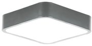 Πλαφονιέρα Φωτιστικό Οροφής LED 21W 3000K IP20 30x30 Epistar Spotlight-3208-Γκρι 3208