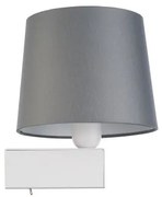 Απλίκα Φωτιστικό Τοίχου E27 10W IP20 Chillin Nowodvorski-8200-Γκρι 8200