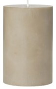 Κερί Eco Pillar / Linen Burn Time 35 h  Ø6,7 x H10 cm Broste Copenhagen