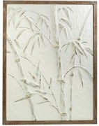 Πίνακας ICY307 64,5x3,8x85cm White-Brown Espiel Κάθετοι Μέταλλο,Ξύλο