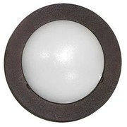 Adeleq Led Φωτιστικό Αλουμινίου Επίτοιχο Στρογγυλό 0.3W Ψυχρό Σκουριά 3-9732810