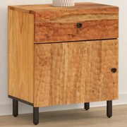 vidaXL Κομοδίνο 50 x 33 x 60 εκ. από Μασίφ Ξύλο Ακακίας