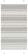 vidaXL Πλισέ περσίδα ανοιχτό γκρι 70x100 cm Πλάτος υφάσματος 69,4 cm