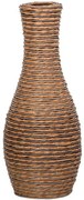 Βάζο 374-225-616 50cm Natural-Grey Rattan,Τεχνόδερμα