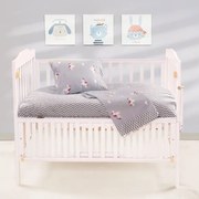 Beauty Home Σετ σεντόνια βρεφικά Art 5181 120x160 Γκρι