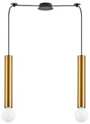 Φωτιστικό Οροφής  SE21-GM-5-BL2 ADEPT TUBE GOLD MATT Gold Matt Pendant+ - 51W - 100W - 77-8681