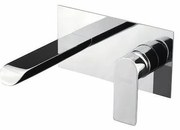 Sanitec Florence 00-99-00637 Μπαταρία νιπτήρα εντοιχιζόμενη Χρώμιο
