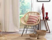 Διακοσμητικό Μαξιλάρι Atlas Douceur d'intérieur με κρόσσια και διαστάσεις 40x40cm - Terracotta