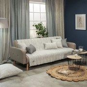 Ριχτάρι Vicenza 04 Grey Teoran Πολυθρόνα 180x150cm Βαμβάκι-Πολυέστερ