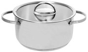 Κατσαρόλα Βαθιά Superior 60.000.24 Φ24x14cm 6,2Lt Inox Cryspo Trio 24cm Ανοξείδωτο Ατσάλι