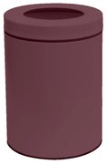 Καλάθι Απορριμμάτων (Φ21x28) Pam &amp; Co 5lt 2128 Bordeaux Matt