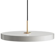 Φωτιστικό Οροφής Asteria Plus Medium Brass 2566 Φ43x14 cm Led 1600lm 28W 2400-3000k Nuance Mist Umage