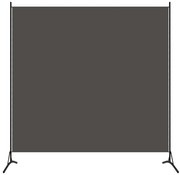 vidaXL Διαχωριστικό Δωματίου με Ανθρακί 175 x 180 εκ. Υφασμάτινο