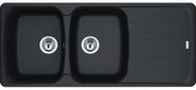 Franke Antea AZG 621 Onyx Γρανιτένιος Νεροχύτης 90cm