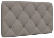 vidaXL Μαξιλάρι για Κεφαλάρι Taupe 80 εκ. Υφασμάτινο