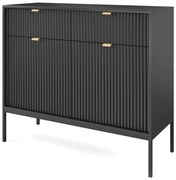 Μπουφές Nova P_Nova_21sc-b 104x39x83cm Anthracite