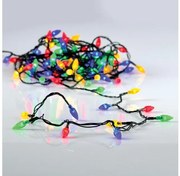 Διακοσμητικά Λαμπάκια 100xLED 2,7W 2xAA IP44 RGB Πολύχρωμο X0810031214 Aca-X0810031214-Πολύχρωμο X0810031214