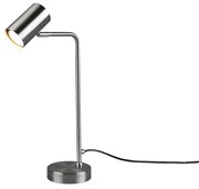 Λάμπα Επιτραπέζια Retro Trio Lighting Marley 512400107 Νίκελ Ματ