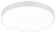 Μεταλλική Πλαφονιέρα Οροφής 49cm LED 52,5w 2300-3000-4000K 6200lm Λευκό Ματ Trio Lighting Waco 627415031