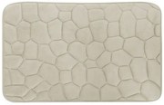 Ταπέτο Μπάνιου Polyester 45x70εκ. Stone Bliss Beige 2435748