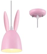 Φωτιστικό Οροφής Παιδικό ZM71P12P 1ΧΕ27 D12XH100 Pink Aca Decor Metal