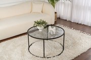 Coffee Table Black-Grey-80 Black