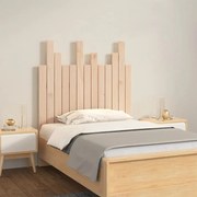 vidaXL Κεφαλάρι Τοίχου 82,5x3x80 εκ. από Μασίφ Ξύλο Πεύκου