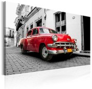 Πίνακας - Cuban Classic Car (Red) 120x80