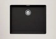 Schock Cristalite Manhattan 30060U Nero Υποκαθήμενος Νεροχύτης 55,6x45,6cm