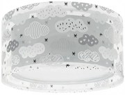 Πλαφονιέρα Παιδικό Φωτιστικό Οροφής Clouds Gray 41416 E Ango 41416E Γκρι