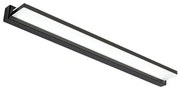 Απλίκα Φωτιστικό Τοίχου Μπάνιου LED 14W 4000K IP20 62x7 Spotlight-6481-Μαύρο 6481