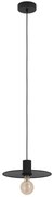 Φωτιστικό Οροφής Ikeston 43731 Φ28x110cm 1xE27 40W Black Eglo Steel