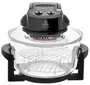 ESTIA ΦΟΥΡΝΑΚΙ ΡΟΜΠΟΤ CRYSTAL COOK 1400w 12lt ΜΕ ΑΝΤΙΣΤΑΣΕΙΣ ΜΑΥΡΟ
