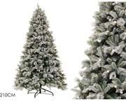 Χριστουγεννιάτικο Δέντρο PE/PP/PVC Με 300 LED Frost 210cm