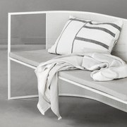 Κάλλυμα μαξιλαριού, Architecture, W40XL60CM, Εκρού / Γκρι, Βαμβακερό, KRISTINA DAM studio