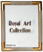 Κορνίζα Vintage Πολυεστερική Χρυσή 20x25εκ. Royal Art AG_YUA3/170/81GL