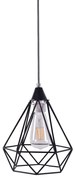 SE148-19 MILA PENDANT LAMP BLACK METAL Δ3