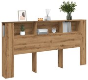 Κεφαλάρι Με Αποθηκευτικό Χώρο 200x18,5x102,5 εκ. Επεξ. Ξύλο