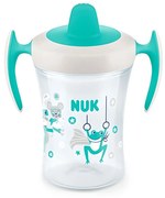 Ποτηράκι Παιδικό Evolution Trainer 10751140 Με Λαβές 230ml 6 Μηνών+ Green Nuk 230ml Plastic