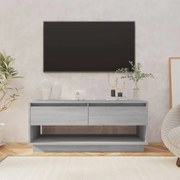 vidaXL Έπιπλο Τηλεόρασης Γκρι Sonoma 102x41x44 εκ. από Επεξεργ. Ξύλο