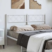vidaXL Κεφαλάρι Λευκό 150 εκ. Μεταλλικό