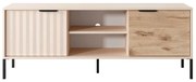 Έπιπλο Τηλεόρασης Rave L_RV_STV_b 153x54x40cm Beige-Natural