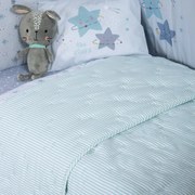 Κουβερλί Βρεφικό Special Aqua Nef-Nef Homeware Λίκνου 80x110cm Microfiber-Polyester