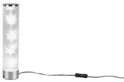 Φωτιστικό Επιτραπέζιο Ø8xY38cm Led RGB 1,5w 50lm Dimmable Remote Μέταλλο Χρωμέ Eglo Rico R52811001